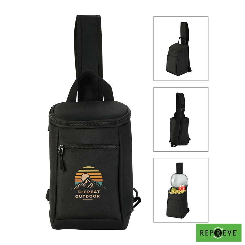 Arvo Repreve® RPET 8-Can Sling Bag Cooler 29