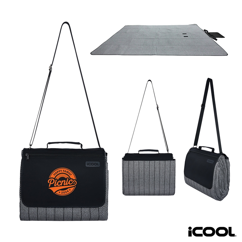 iCOOL® Roxborough Roll-Up Picnic Blanket