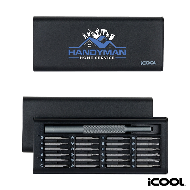 iCOOL® Ridgeway 25-in-1 Precision Screwdriver Set — view 1 of 6