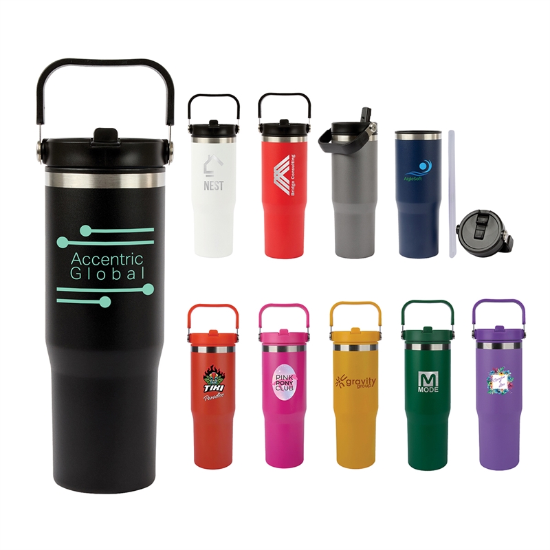 Ebson 30 oz. Steel/PP Liner Water Bottle, custom water bottle with logo imprint 44