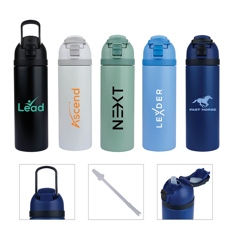 Dover 24 oz. PP / Steel Outer Dual Drinking Water Bottle — view 1 of 6