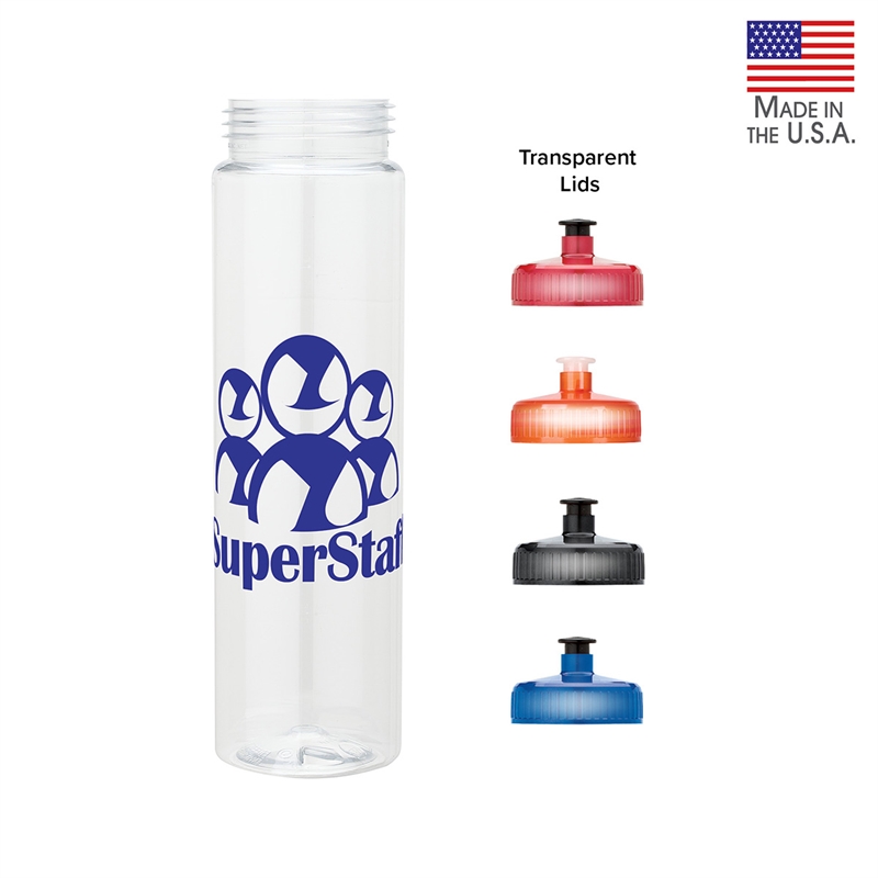Laguna 32 oz. PET Bottle with Pull Spout Lid