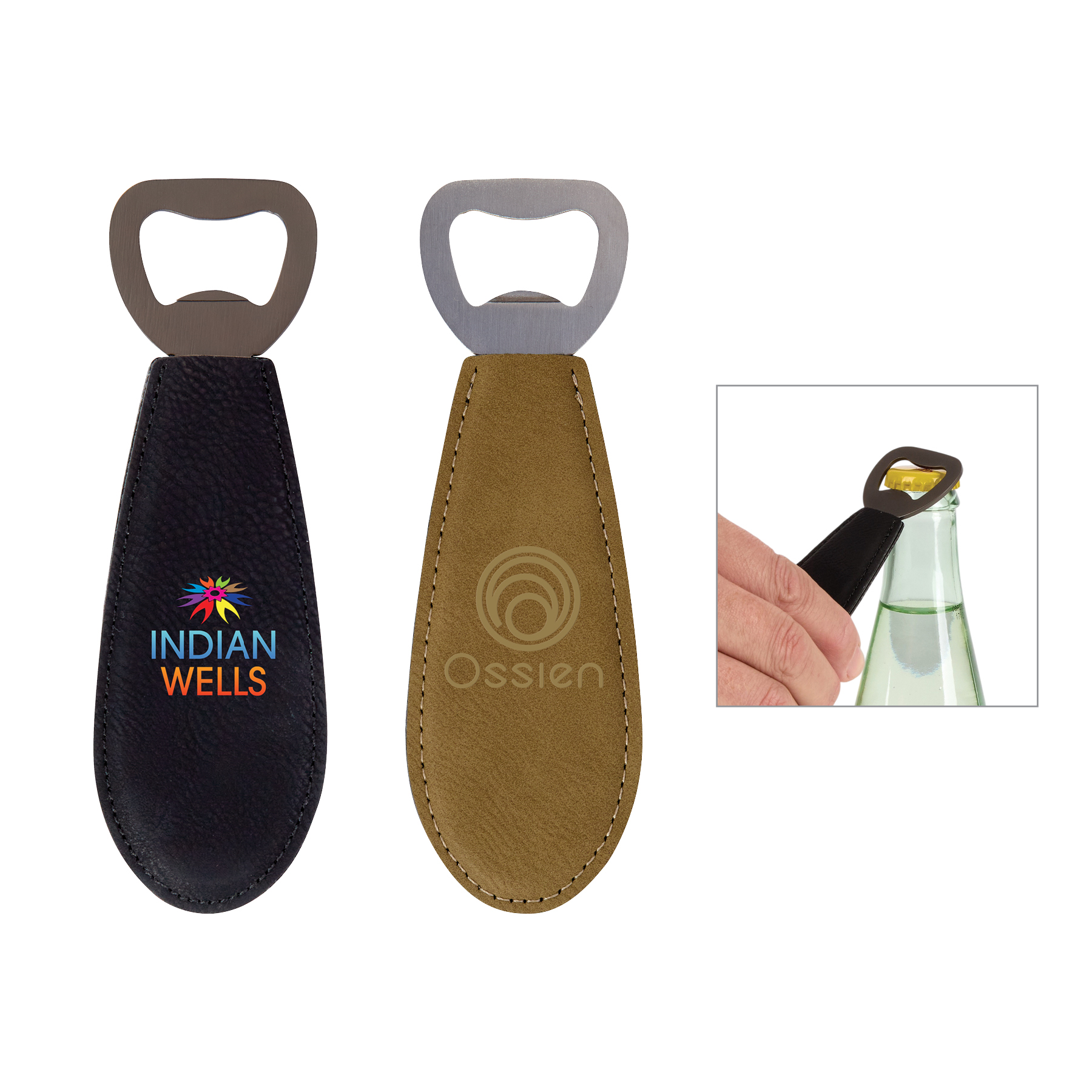 Wallace Leatherette Bottle Opener 16