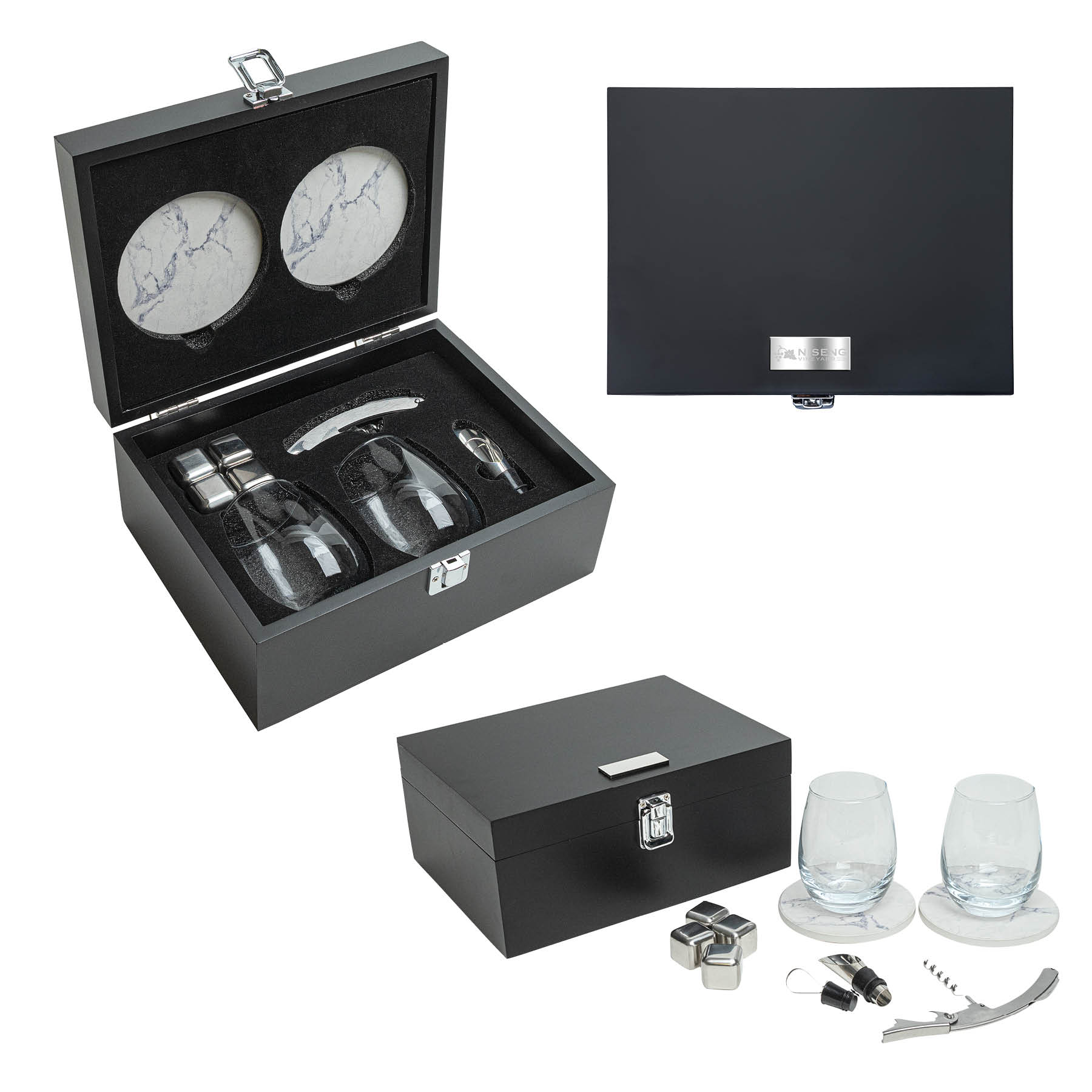Lewis 10-Piece Wine Set with Tools 17