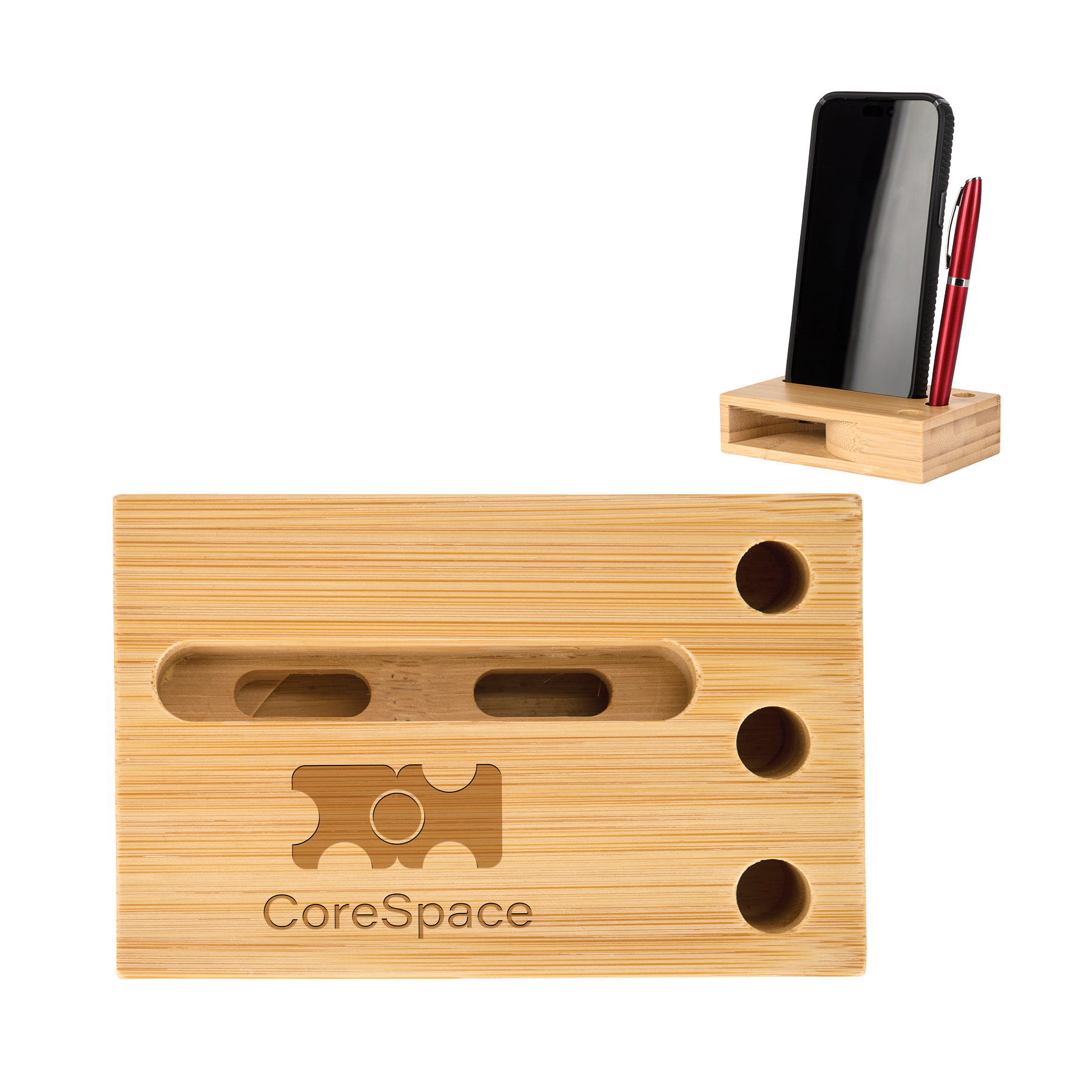 Allegra Bamboo Phone Stand & Amplifier 17