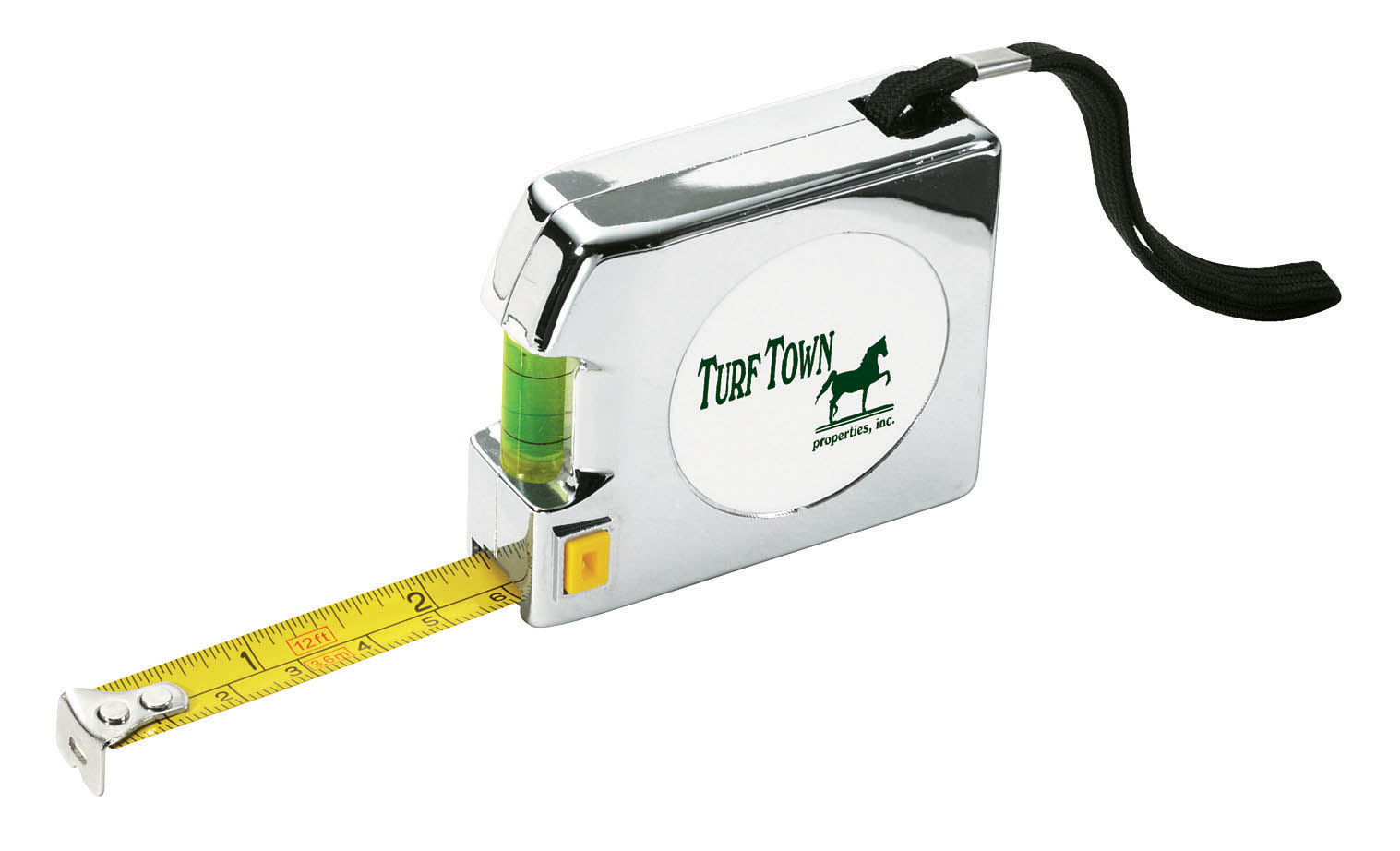 Shorewood 12 ft. Chrome Tape Measure & Level