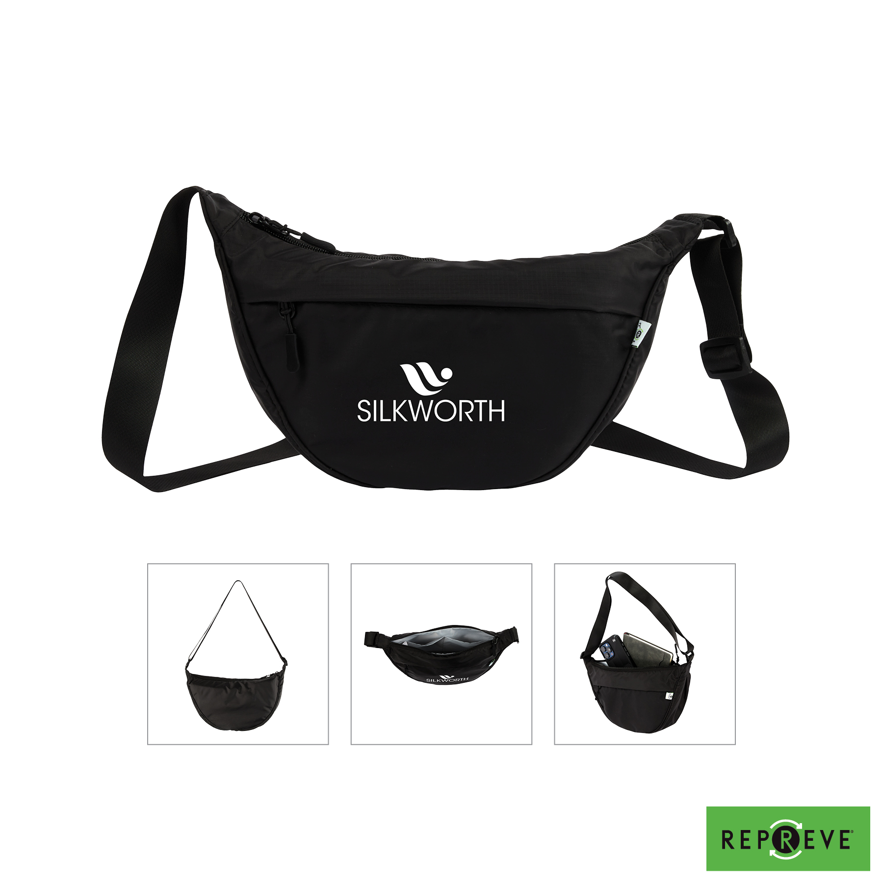 Misha Repreve® Crossbody Shoulder Bag 18