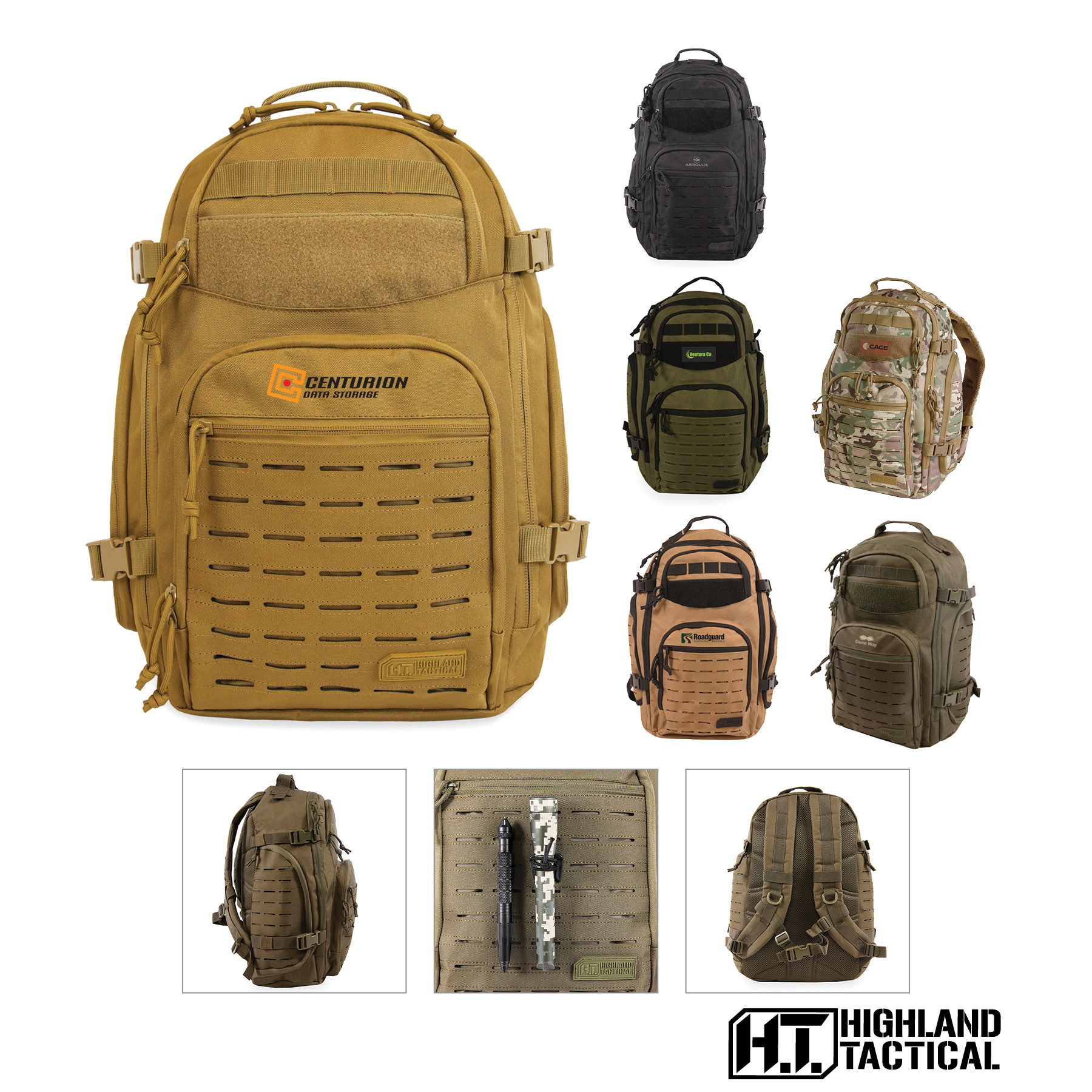 Highland Tactical® Roger Laptop Backpack | Corporate Specialties