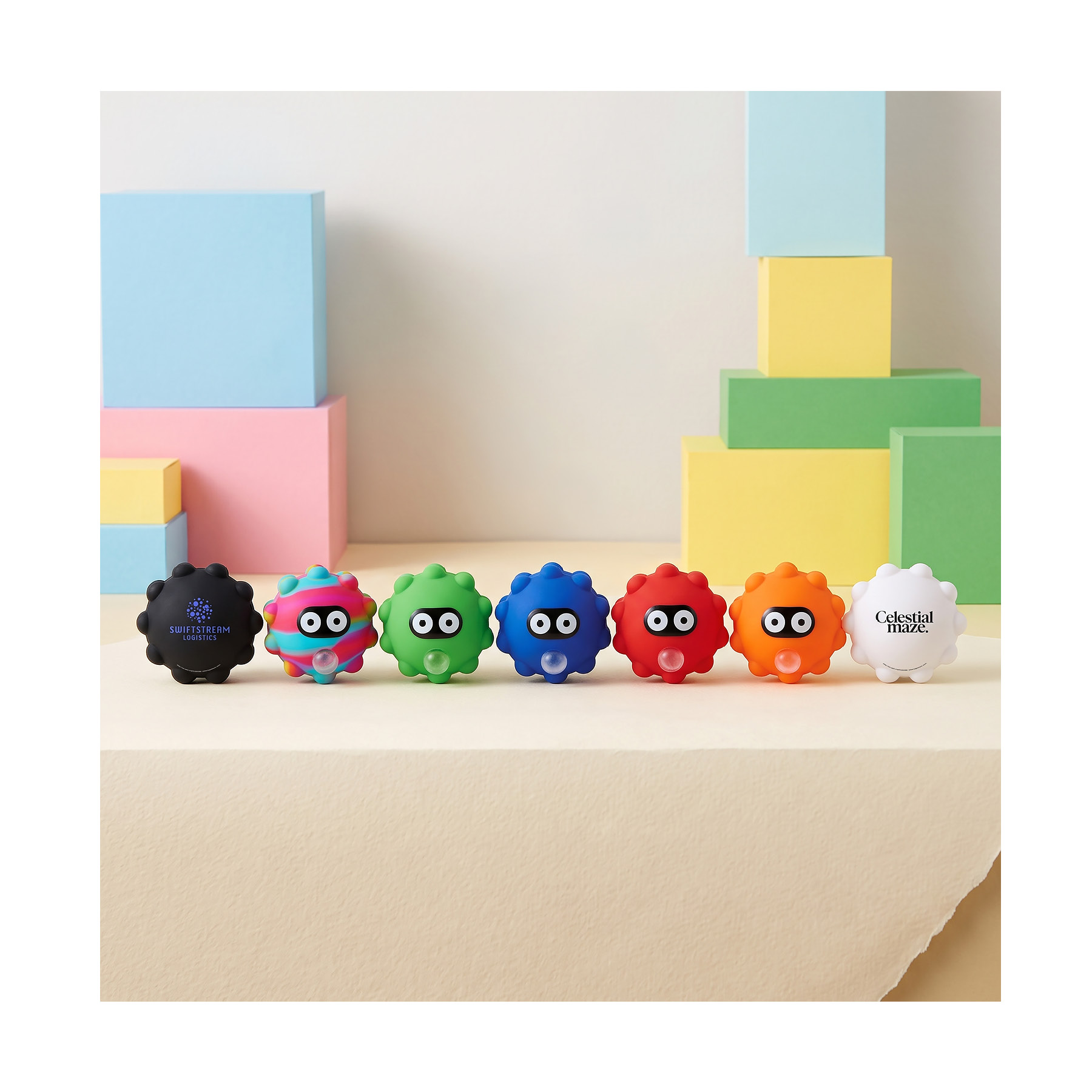 Bubu Bubble-Blowing Push Pop Ball 66