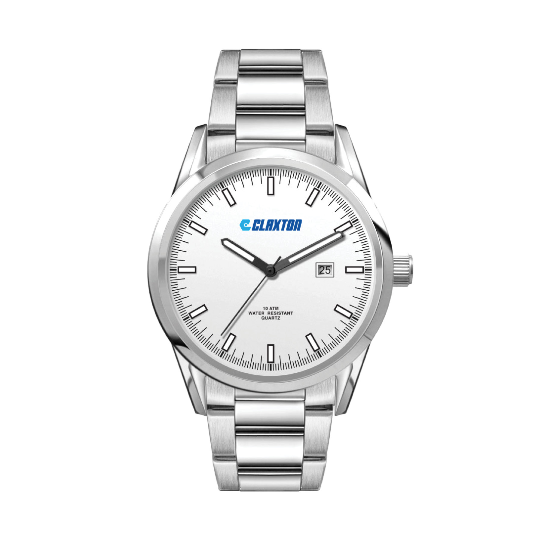 42MM SS, SILVER CASE, 3-HAND MVT, DTE 3