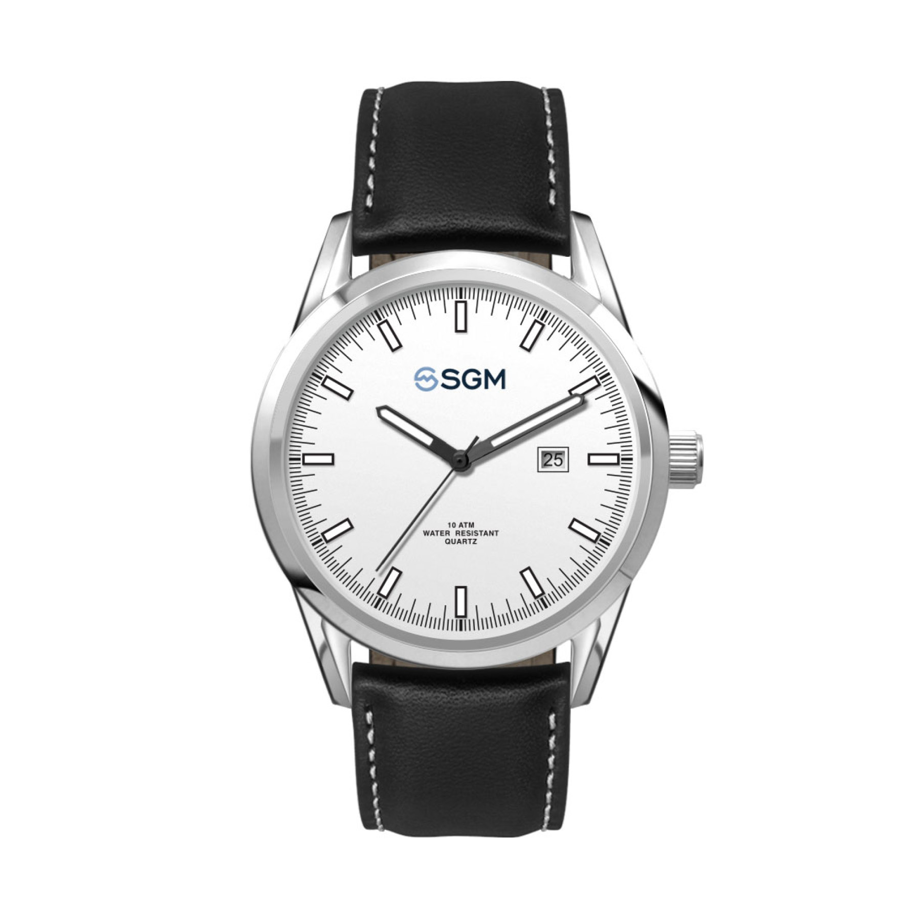 42MM SS, SILVER CASE,  3-HAND MVT, DTE 5