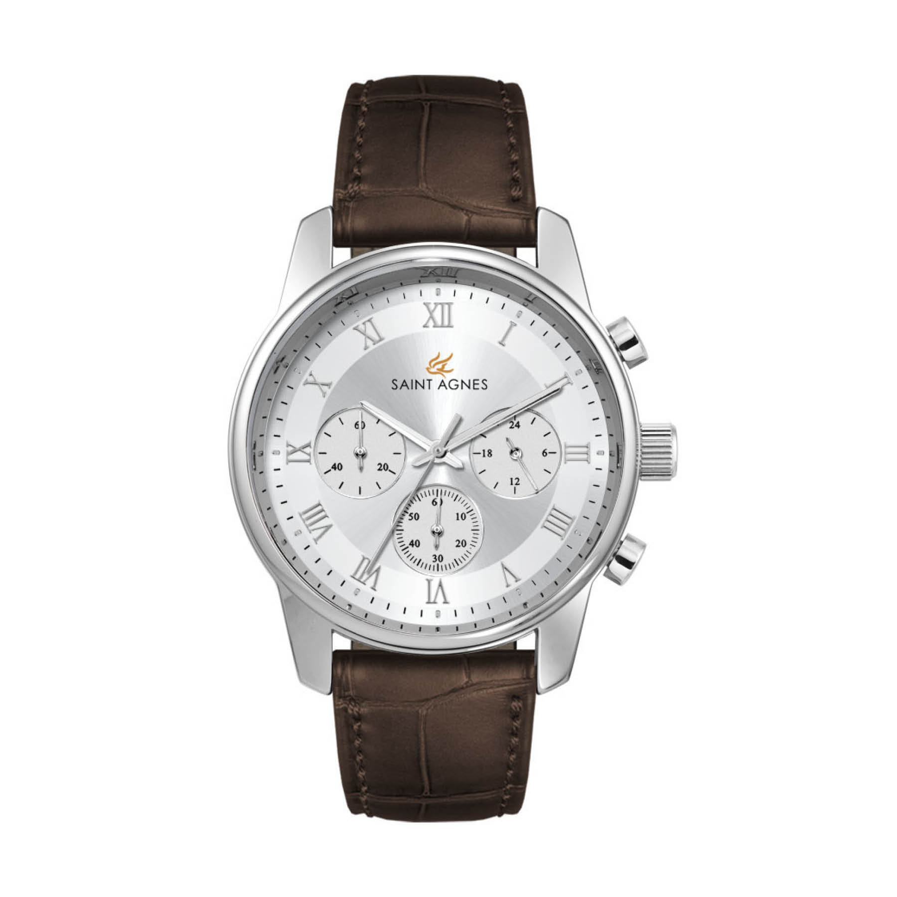 41MM, SILVER METAL CASE, CHRONO MVT