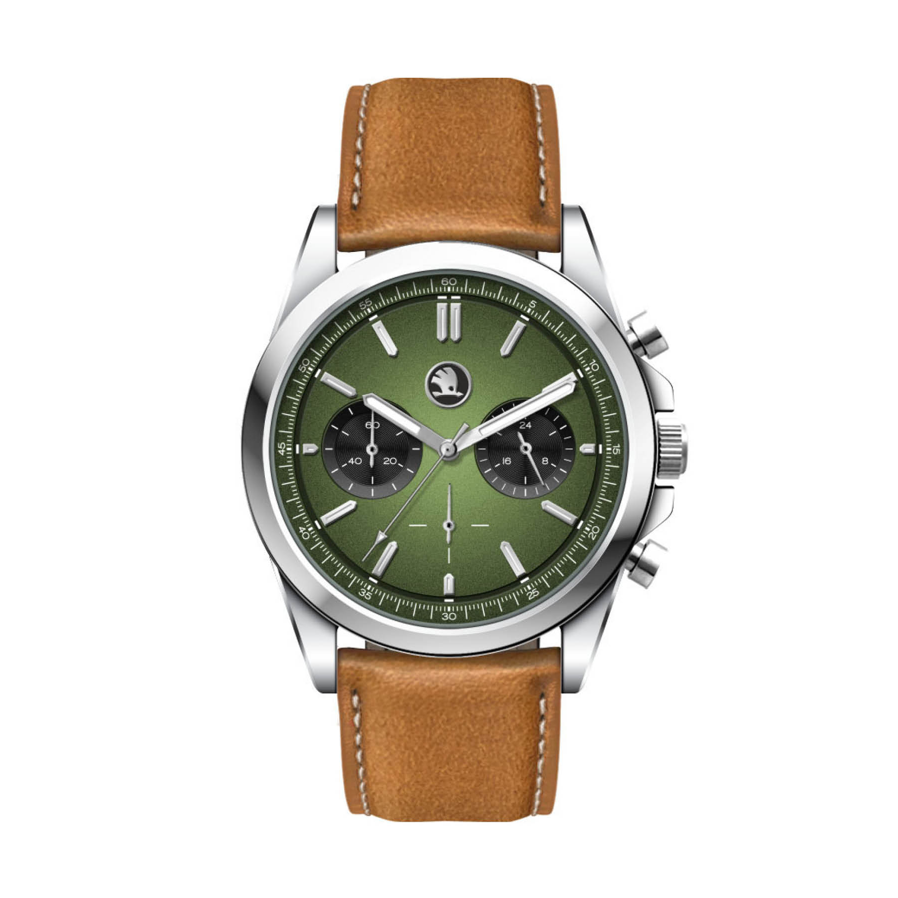 41MM, SILVER METAL CASE, CHRONO MVT