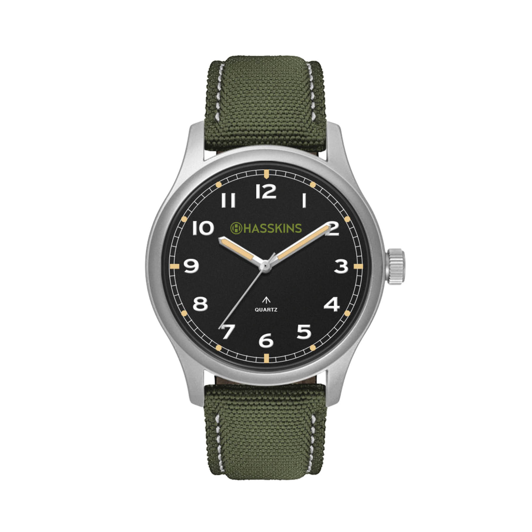 40MM, SILVER METAL CASE,  3-HAND MVT