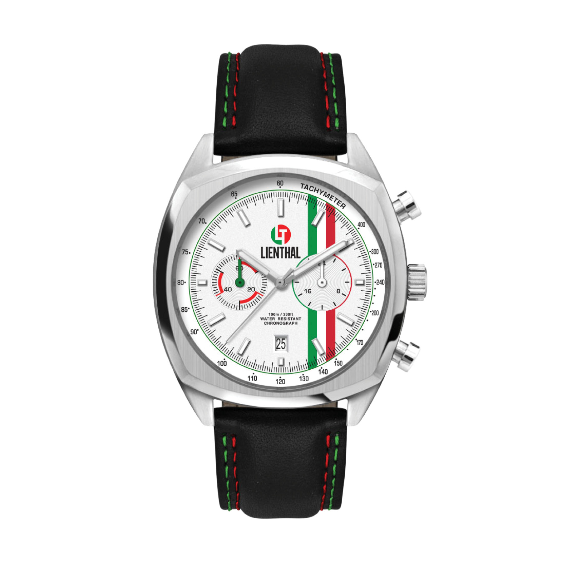 42MM, SS, SILVER CASE, CHRONO MVT, DTE