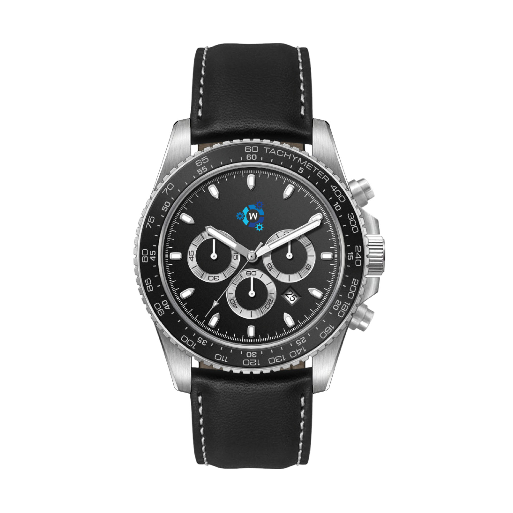 42.5MM, SS, SILVER CASE, CHRONO MVT, DTE