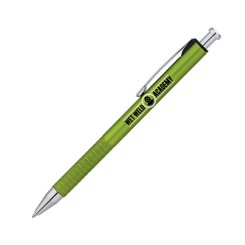 Wedge Ballpoint Pen — Lime