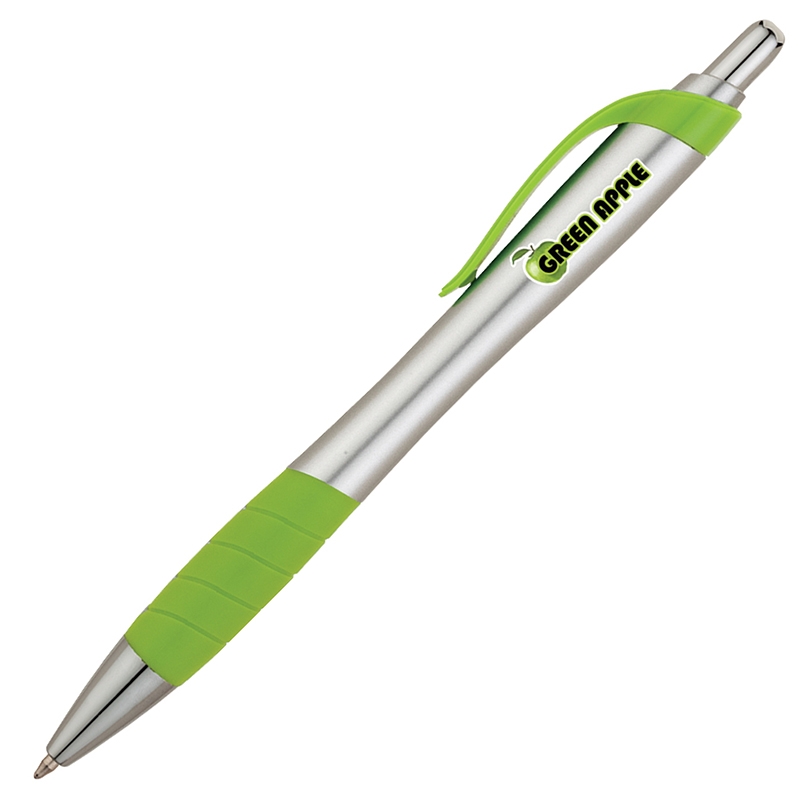 Wave® - Silver Ballpoint Pen — Lime