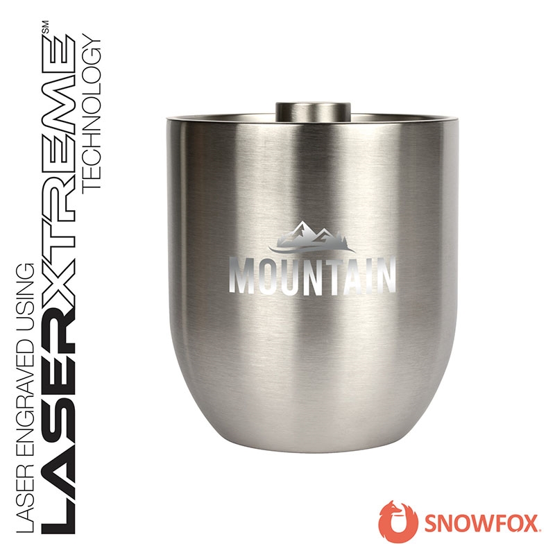Snowfox® 3L Double Wall Stainless Steel, Vacuum Insulated Ice Bucket 49