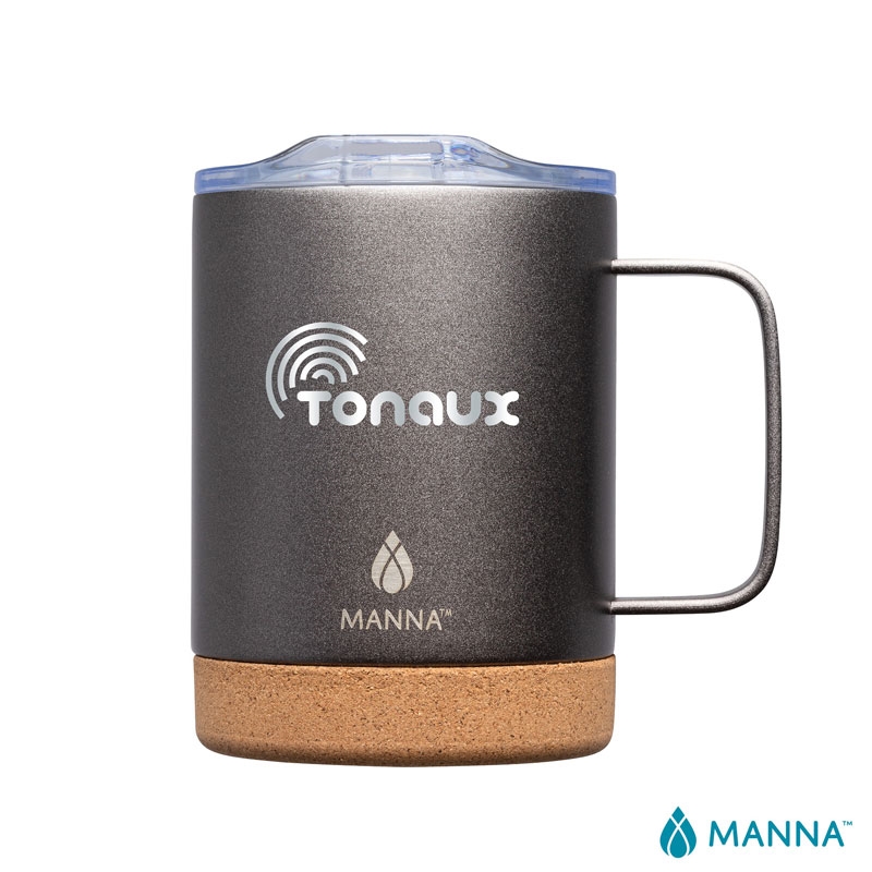 Manna™ Beacon 13 oz. Vacuum Insulated Camping Mug — Gunmetal