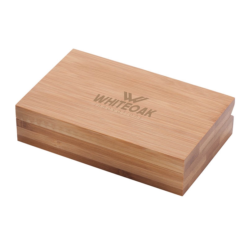 Bel Vino 2-Piece Bamboo Wine Set 10