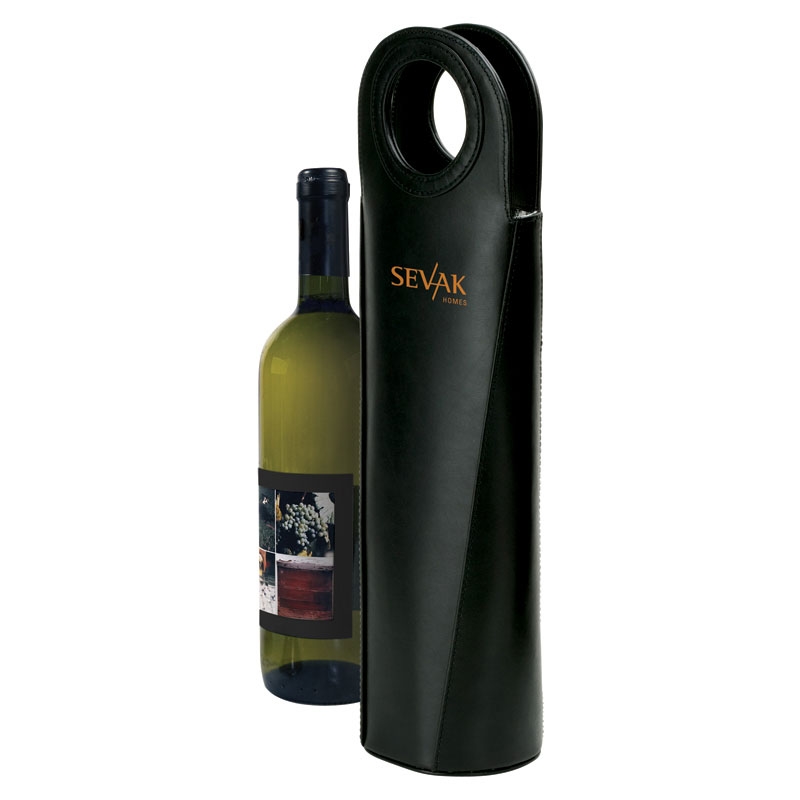 Gioia I Leather Single Wine Carrier 9