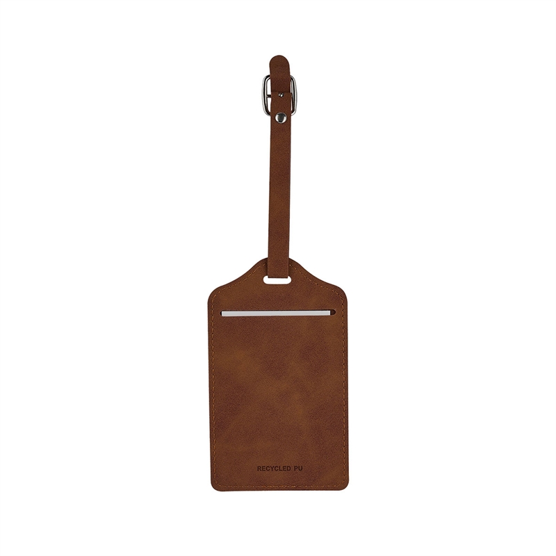 Hawthorne Recycled PU Luggage Tag 6