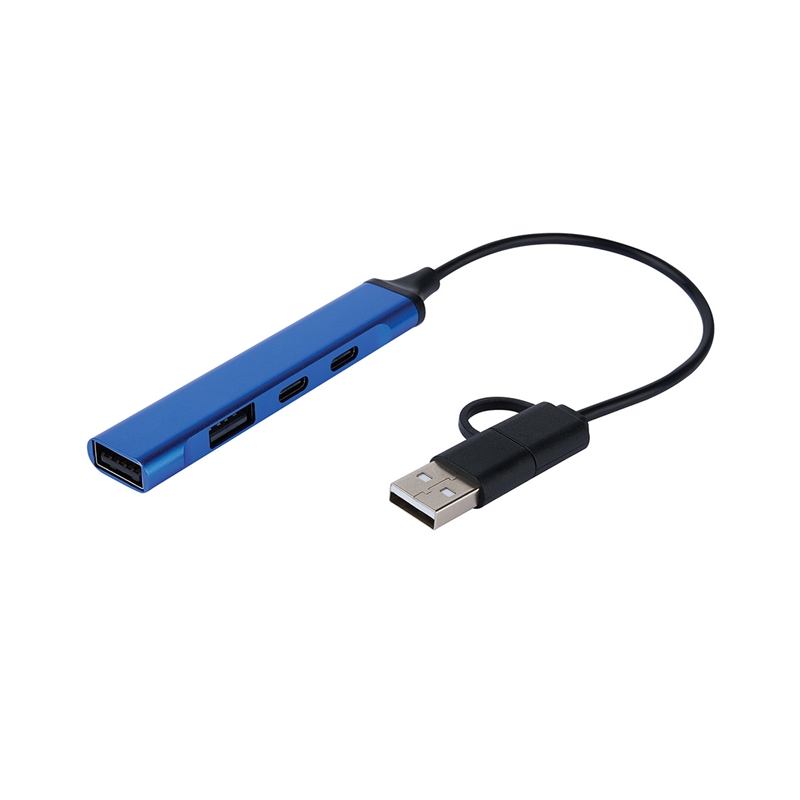 Elio Aluminum 4-Port USB-A & C Hub 5