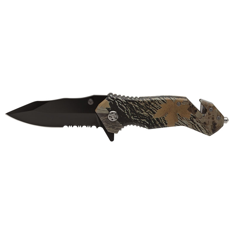 Nutwood Camo Rescue Knife 20