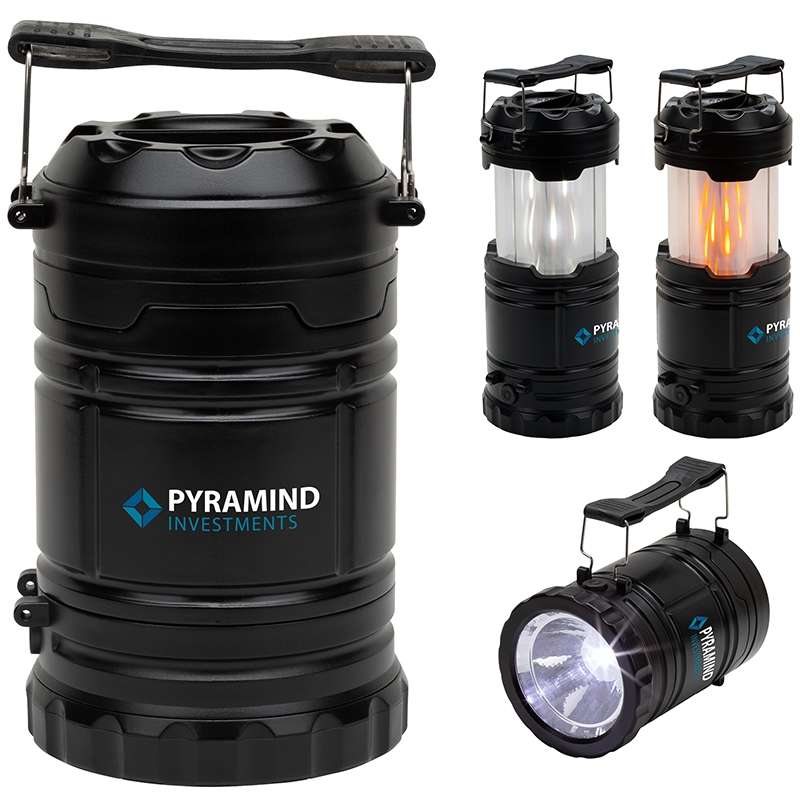 Sunfire 3-in-1 Camping Lantern — Black
