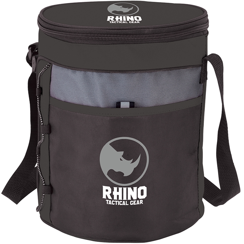 Baldwin 12-Can Barrel Cooler Bag — Black