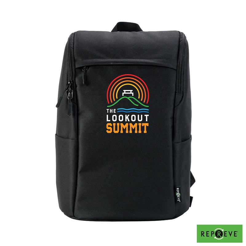 Coral Repreve® RPET 20-Can Backpack Cooler 33