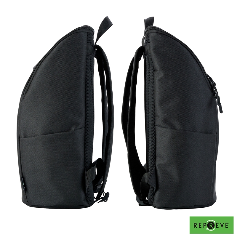 Coral Repreve® RPET 20-Can Backpack Cooler 11