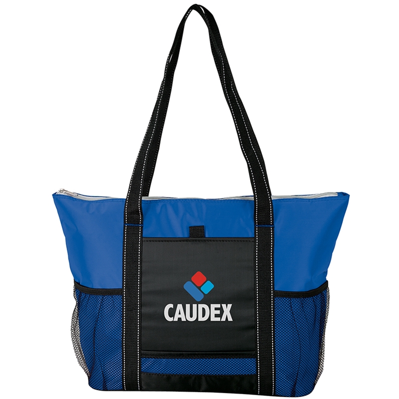 Lakeview Cooler Tote — Blue