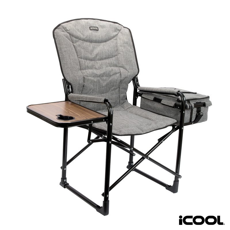 iCOOL Twin Peaks Deluxe Camping Chair With 18-Can Cooler 59