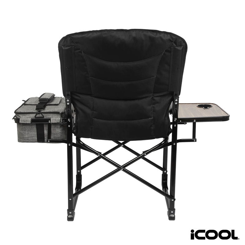 iCOOL Twin Peaks Deluxe Camping Chair With 18-Can Cooler 60