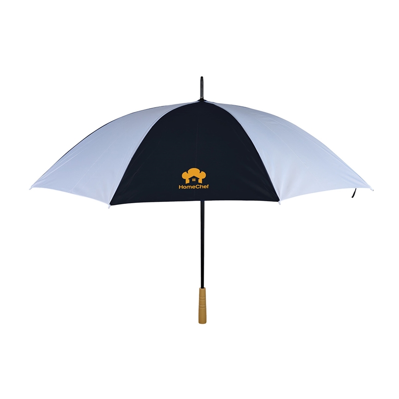 Hartselle 60" Golf Umbrella With Wood Handle
