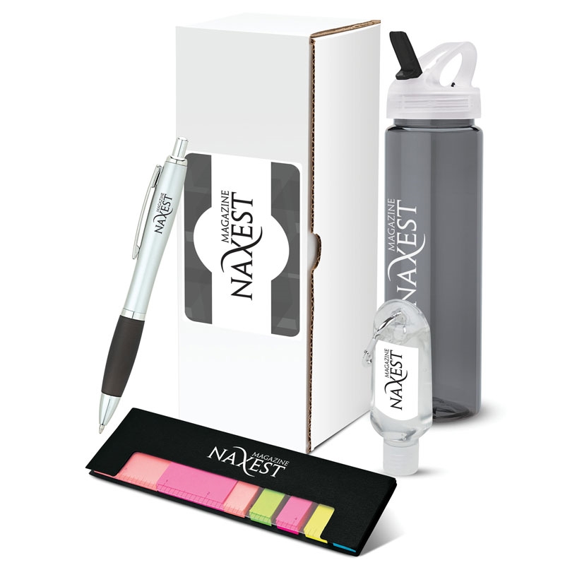 Lounge 4-Piece Trade Show Gift Set — Black