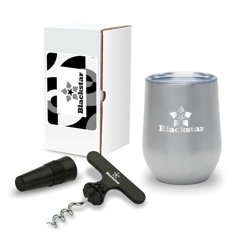 Delight 2-Piece Thank You Gift Set — Black