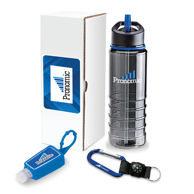 Champion 3-Piece Fitness Gift Set — Blue
