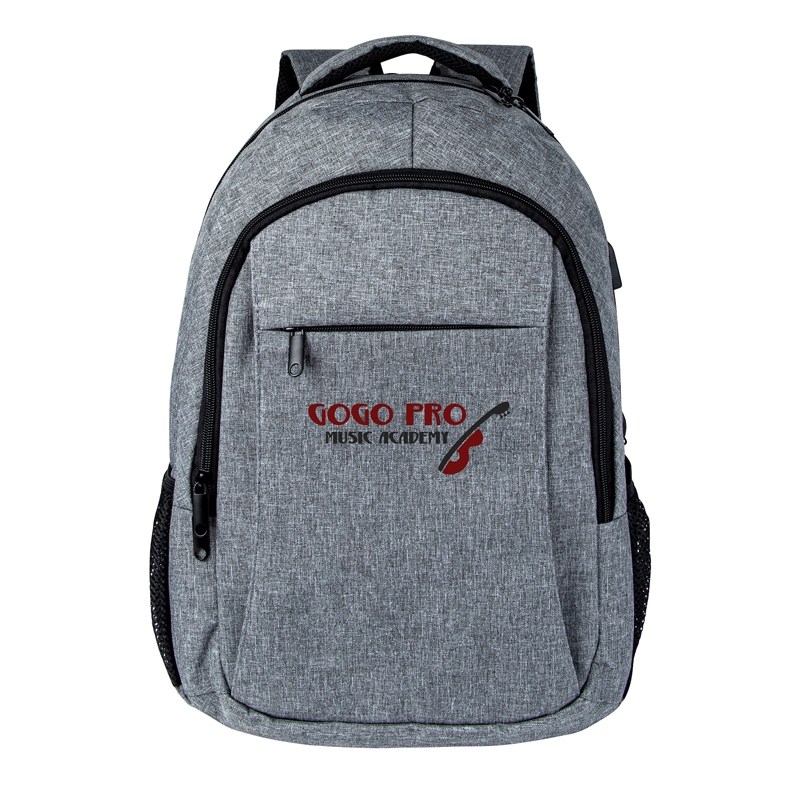 Metro Travel Laptop Backpack — Grey