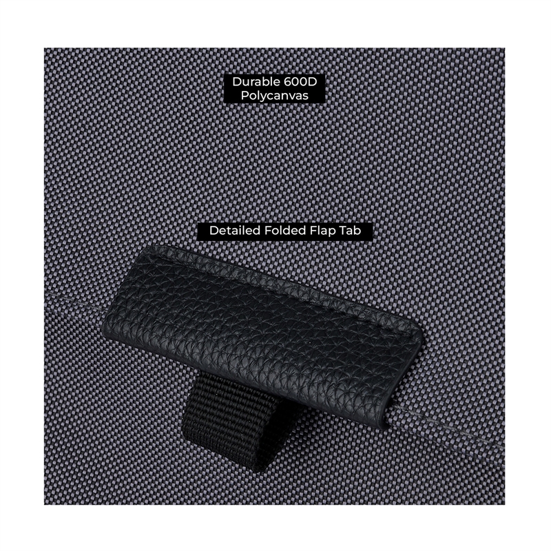 Kieran Polycanvas Laptop Backpack 24