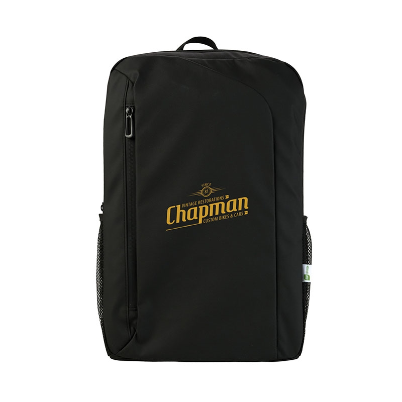 Strats RPET Laptop Backpack — Black