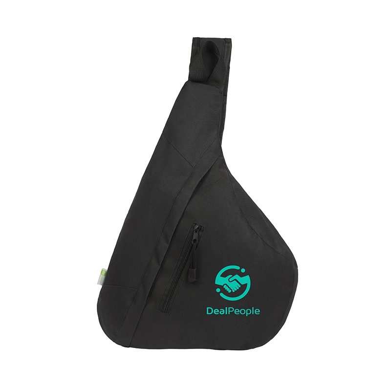 Flexi Crossbody RPET Sling Bag — Black