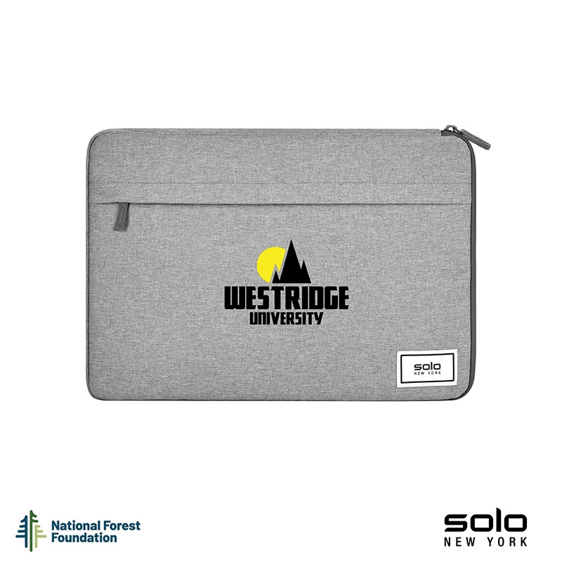 Solo New York Re:focus 13.3" Sleeve — Grey