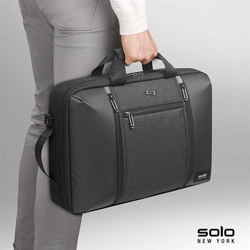 Solo New York Highpass Hybrid Briefcase Backpack 20