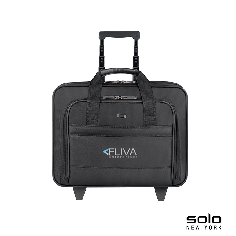 Solo New York Carnegie Rolling Case — Black
