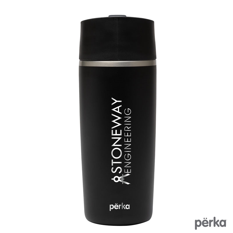 Perka® Macchiato 12 oz. Double Wall Coffee/Tea Press Tumbler 44