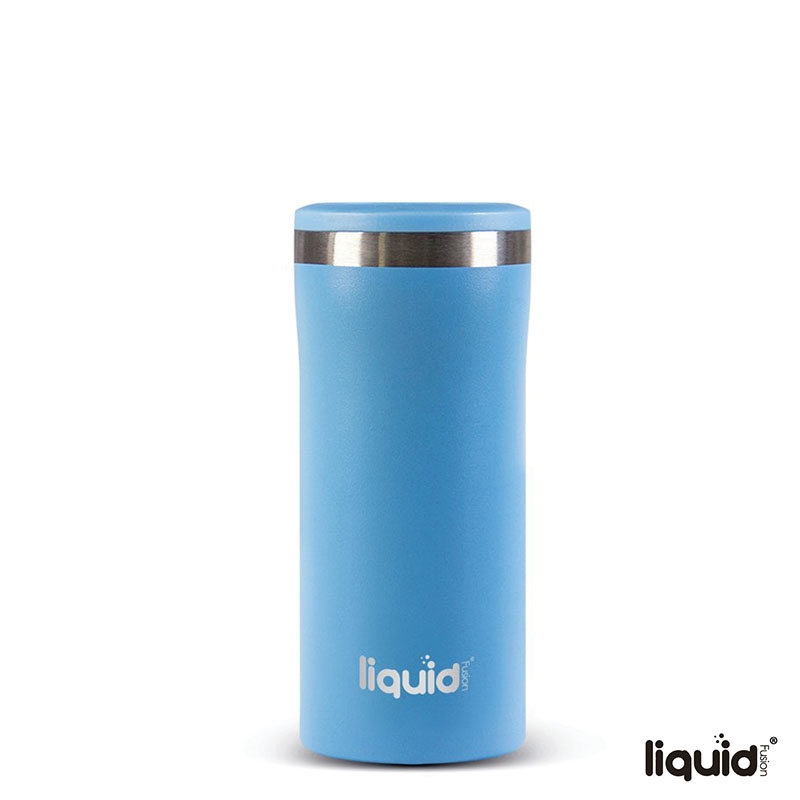 Liquid Fusion® 12 oz. Double Wall, Stainless Steel Skinny Can Cooler 32