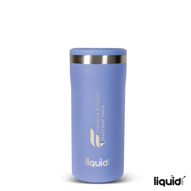 Liquid Fusion® 12 oz. Double Wall, Stainless Steel Skinny Can Cooler 28